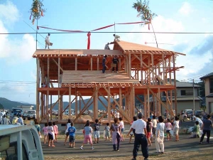 長崎五島列島での上棟式　冠婚葬祭用語辞典