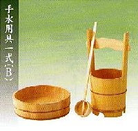 手水の用具類(木製)